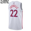 Camiseta Niños Philadelphia 76ers Matisse Thybulle 22 2022-23 Nike City Edition Blanco Swingman